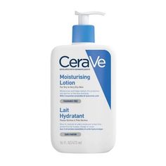 Welcome to our Ebay Shop! CERAVE MOISTURISING LOTION FROM DRY TO VERY DRY SKIN 473ML / 16 OZ Moisturizing lotion for dry/extremely dry skin Cerave 473ml. It's a lightweight, oil-free moisturizer. Moisturizes the skin and helps restore its natural protective barrier. It contains three key ceramides and hyaluronic acid, as well as patented MVE technology for long-lasting hydration. The lightweight, non-comedogenic formula does not clog pores. This daily moisturizer leaves skin feeling soft and hydrated. - Specially formulated to care for normal, dry/extremely dry face and body skin - Supplemented with hyaluronic acid, ceramides, glycerin - Developed in collaboration with dermatologists - Fragnance free - Ensures that the skin will be moisturized for up to 24 hours HOW TO USE Apply to clean f Extremely Dry Face, Lotion Cerave, Skincare Cerave, Cerave Moisturizer, Cerave Moisturizing Lotion, Cerave Skincare, Exfoliating Face Wash, Skin Supplements, Extremely Dry Skin