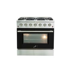 an oven with two burners is shown on a white background