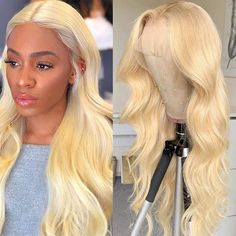 PRICES MAY VARY. ❤️【613 Blonde Lace Front Wig Human Hair Material】:100% Unprocessed Human Hair Body Wave Lace Front Wigs, High Quality 9A+ Brazilian Virgin Human Hair, The Hair Cut From Young Donor, Healthy and Vibrant, Comfortable Against Skin 🌺【BLONDE LACE WIGS QUALITY】: 13"x 6" Body Wave Human Hair Lace Frontal Wig, Great Quality Human Hair Lace Frontal Wigs Blonde, Shedding and Tangle Free. Soft&Silky Hair True to Length. Can be Dyed, Bleached, Waved and Restyled As You Like 🎀【High-Quality Blonde Body Wave, Long Human Hair Wigs, Human Hair Wigs Blonde, Virgin Hair Wigs, Short Human Hair Wigs, Blonde Lace Front Wigs, 613 Blonde, Remy Human Hair Wigs, 100 Human Hair Wigs