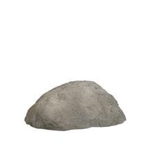 a rock sitting on top of a white surface