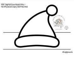 a drawing of a hat with the caption'no physical activity required'in black and white