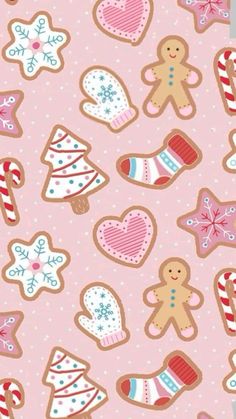 Preppy Cute Wallpaper, Xmas Preppy, Pink Christmas Iphone Wallpaper, Christmas Phone Wallpapers, Pink Christmas Background, Holiday Backgrounds, Cute Wallpaper Iphone, Go To Therapy