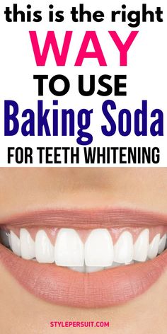 How To Use Baking Soda To Whiten Your Teeth: if you want to explore natural teeth whitening treatments, baking soda is a great option. Read on to know more about the benefits of using baking soda to get pearly white teeth. #teethwhitening #whiteteeth #remedies #homeremedies Baking Soda And Peroxide Teeth, Teeth Whitener Diy, Does Baking Soda Whiten Teeth, How To Whiten Teeth With Baking Soda, Baking Soda For Teeth, Hydrogen Peroxide And Baking Soda Teeth, Baking Soda Toothpaste Diy Hydrogen Peroxide, Diy Teeth Whitening, Pearly White Teeth