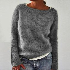 Season:Winter,Fall; Sleeve Length:Long Sleeve; Look After Me:Machine wash; Gender:Women's; Style:Basic,Daily; Elasticity:Micro-elastic; Occasion:Work; Sweaters Type:Sweater; Top Length:Regular; Fit Type:Regular Fit; Pattern:Solid Color; Design:Knitted; Neckline:Crew Neck; Front page:FF; Listing Date:10/17/2024; Production mode:External procurement Pull Bleu Marine, Basic Sweaters, Estilo Chic, Warm Sweaters, Knitted Pullover Sweaters, Knitted Jumper, Look Plus, Winter Sweaters, Jumper Sweater