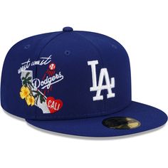 Caps Game, Custom Fitted Hats, Swag Hats, Dodger Hats, Dope Hats, Hat Aesthetic, Royal City, 59fifty Hats, New Era Cap