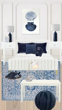 #roominspo #roomdesign #roomdecor #roominspiration #bedroom #bedroominspo #navyblue #beach Bedroom Ideas From Amazon, Navy Room Ideas, Room Shuffles, Dark Blue Room, Blue Room Inspiration, Blue Themed Bedroom, Navy Blue Room, Room Redo Ideas