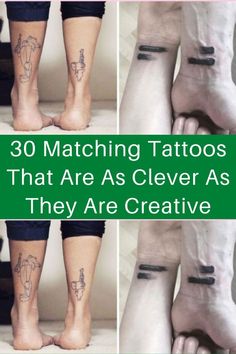 tattoos that are as clever as they are creative and easy to do on the feet