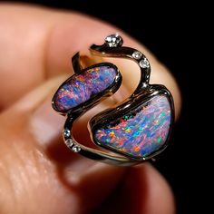 Weird Accessories, Boulder Opal Jewelry, Insect Jewelry, European Culture, Stones Jewelry, Jewellery Inspiration, Gothic Jewelry, Boulder Opal, Ancient Times