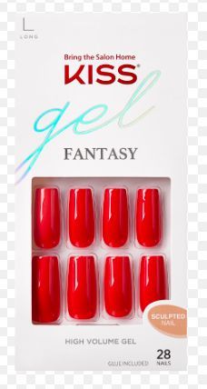 Kiss Gel Fantasy Nails, Kiss Press On Nails, Instant Nails, Kiss Products, Impress Nails, Sculpted Nails, Kiss Nails, Fantasy Nails, Gel Glue