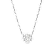 Wear the perfect amount of sparkle with this beautiful clover pendant, accented with round brilliant cut diamonds totaling 0.21 carats. Diamonds Direct, Clover Pendant, Round Brilliant Cut Diamond, Round Brilliant Cut, Brilliant Cut Diamond, Round Brilliant, Diamond Cuts, Sparkle, Diamonds