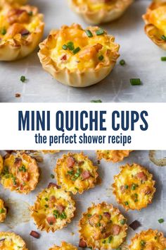 mini quiche cups are the perfect appetizer to serve at your next party