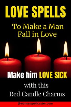 Do you want to make a man fall in love with you? Learn how to cast a powerful love spell with our step-by-step guide. Red Candle Magic, Love Binding Spell, Free Love Spells, Black Magic Love Spells, Love Manifestation