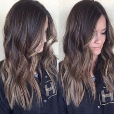 Hair Color Ideas For Brunettes Balayage, Sun Kissed Hair, Hair Balayage, Colour Ideas, Hair Styles 2017, Hair Makeover, Hair Color And Cut, Good Hair Day