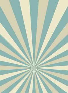 a blue and beige sunburst pattern on a white background