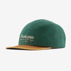 Patagonia Graphic Maclure Hat Patagonia Hat, Five Panel Hat, Water People, 5 Panel Hat, Fall 24, Fishing Nets, Panel Hat, Green Hats, Brim Hat