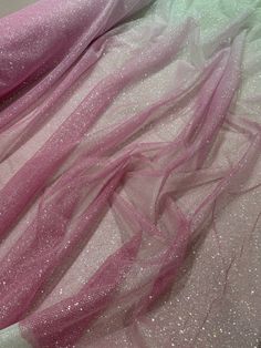 Luxury Pink Fitted Tulle Fabric, Pink Sparkle Fabric, Luxury Elegant Pink Tulle Fabric, Spring Pink Tulle Fabric, Clothing Fabric Patterns, Pink Shimmer Sequin Fabric, Fancy Sarees Party Wear, Bullet Journal Mood Tracker Ideas, Body Drawing Tutorial