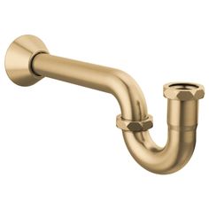 a brass colored faucet with two handles and nozzles on the side