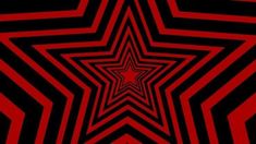 an abstract red and black star pattern