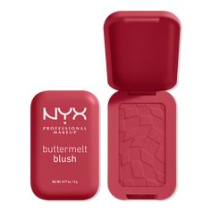 NYX Professional Makeup - Back and Butta Buttermelt Pressed Powder Blush | Ulta Beauty Makeup Products Blush, Blush Brands, Nyx Blush, Cruelty Free Cosmetics, Makeup Store, 2024 Christmas, Makeup Room, Face Contouring, Powder Blush