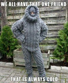 a person wearing a gray animal costume standing in front of a wooden fence and bushes