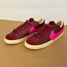 Brand New Without Box Nike Blazer Low '77 Jumbo Team Red Pink Prime Dq1470-600 Sz 12 Women = 10.5 Men Condition Is Brand New Without Box (See Photos) If You Have Any Questions Feel Free To Message Us Nike Blazer Low 77 Jumbo, Air Max 270 Women, Nike Blazer Low 77, Nike Golf Shoes, Nike Blazer Low, Skater Shoes, Nike Zoom Pegasus, Blazer Low, Nike Waffle