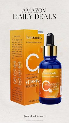 "🌟 Get glowing, radiant skin with Harmonify's Professional Vitamin C Serum! 🍊 Infused with hyaluronic acid and low molecular weight vitamin C, this powerful serum helps brighten your complexion, reduce fine lines, and hydrate your skin for a youthful glow. Perfect for all skin types and made in the UK, it’s a must-have in your daily skincare routine. ✨ Available now on Amazon! #VitaminCSerum #SkincareEssentials #GlowingSkin #HyaluronicAcid #AntiAging #UKMade #AmazonFinds #SkinCareRoutine" Vitamin C Brightening Serum, Hydrate Your Skin, Serum For Face, Dry Face, Hyaluronic Acid Serum