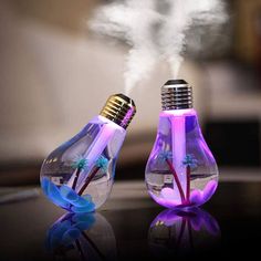 Color Changing Light Bulb, Bulb Lamp, Bubble Lamps, Color Changing Led, Stone Decor, Led Night Light, Air Purifier, Air Freshener