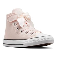 She'll show off her style with these Converse Chuck Taylor All Star Ruffles & Bows girls' easy-on shoes. Click this FOOTWEAR GUIDE to find the perfect fit and more!She'll show off her style with these Converse Chuck Taylor All Star Ruffles & Bows girls' easy-on shoes. Click this FOOTWEAR GUIDE to find the perfect fit and more!TECHNOLOGIES & FEATURES Features ruffle trim and an oversized stain bow Soft foam underfoot cushioning help support comfortable play Includes iconic Chuck Taylor patch and Pink Mood Board, Ballerina Birthday Party, Shoe Size Chart Kids, Embroidered Socks, Pink Converse, Ballerina Birthday, Funky Shoes, Kawaii Shoes, Baby Fits