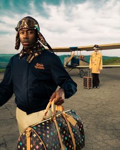 Tyler, The Creator cerates a refined yet casual men's capsule for Louis Vuitton.  #Tyler #PharrellWilliams #LVMenSpring24 #LouisVuitton Punto Fair Isle, Louis Vuitton Collection, Odd Future, Jaden Smith, Annie Leibovitz, Donald Glover, T Baby, Pharrell Williams, Tyler The Creator