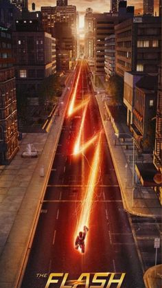 the flash is coming to an end in this poster