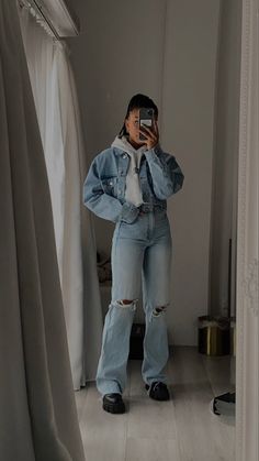 Looks Pinterest, Foto Tips, Outfit Jeans, Tomboy Style Outfits, Chill Outfits, Causual Outfits, Swaggy Outfits, Outfits Winter