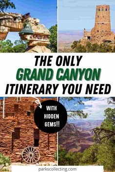 the only grand canyon itinerary you need