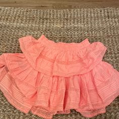 Orange Super Cute Skirt Never Worn!! Cute Tiered Skirt For Spring, Cute Lined Skirt For Day Out, Cute Tiered Mini Skirt With Lining, Cute Lined Tiered Mini Skirt, Cute Lined Skirt, Cute Tiered Lined Mini Skirt, Cute Tiered Skirt With Lining, Cute Tiered Lined Skirt, Cute Tiered Skirt For Day Out