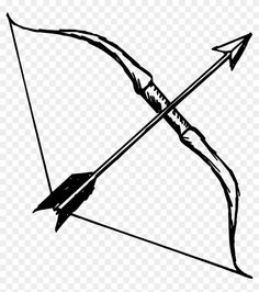 an arrow with two arrows on it