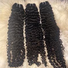 Double Drawn Hair Lasts Multiple Installs, Bundles Are From Brisrawhairco Hair Can Be Bleached, No Shedding Lasts For 1-2 Years. Drawn Hair, Double Drawn Hair, Curly Hair Extensions, Deep Curly, Burmese, Wig Hairstyles, Curly Hair, Hair Extensions, Womens Hairstyles