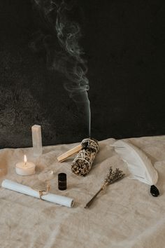 Energy Cleansing Ritual Kit – Child of Wild Energy Cleansing Ritual, Yerba Santa, Witchcraft Altar, Cleansing Ritual, Child Of Wild, Magia Das Ervas, Energy Cleansing, Selenite Wands, Lavender Bouquet