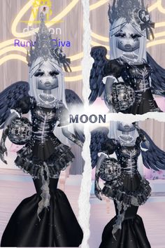 do not repost without /@ing ♡ sun and moon / dark colors / divine beings / from another planet / otherworldly / moon guardian / planets / galactic glam  #dresstoimpress #roblox #dti #dresstoimpressoutfits #dresstoimpressideas #fashion #aesthetic Dti Theme Sun And Moon, Dti Divine Being Outfit Idea, Galactic Glam Dti, Moon Guardian Dress To Impress, Divine Being Dress To Impress, Galactic Glam Dress To Impress, Sun And Moon Dress, Galactic Glam