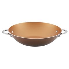 a large frying pan on a white background