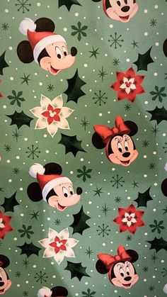 mickey and minnie mouse christmas wrapping paper