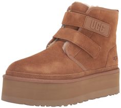 PRICES MAY VARY. Suede upper 17mm UGGplush wool lining EVA outsole Suede strap 2" platform height Short Ugg Like Boots, Uggs Mckay Boots, Ugg Neumel Platform Boots, Ultra Mini Ugg With Jeans, Ugg Boots Dressy, Ugg Neumel Platform Chukka, Uggs Tall Slouchy Winter Boots, Feng Chen Wang Ugg, Ugg Boots With Zipper