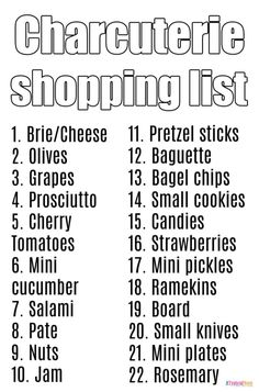 an advertisement for the charlotte shopping list, with instructions to choose which one is right for you