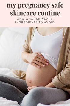 Looking to find skin care products safe during pregnancy and to know which skin care ingredients to avoid during pregnancy? I’m sharing my pregnancy skin care routine, along with all the chemicals you should definitely skip for a healthy, gorgeous pregnancy and healthy, gorgeous baby! Pregnancy Routine, Ingredients To Avoid, Acne Products, Acne Scar Removal, Skin Resurfacing