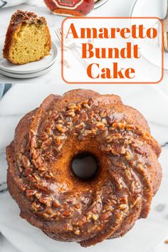 amaretto bundt cake Essen, Butter Pecan Bundt Cake Mix Recipes, Butter Pecan Cake Mix Recipes Boxes, Butter Pecan Cake Mix Recipes, Butter Pecan Bundt Cake, Christmas Rum Cake, Pecan Bundt Cake, Bunt Cake Recipe