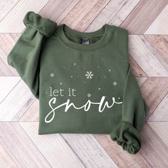 Cheap Trendy Winter Shirt, Cute Christmas Shirts Snow Flake, Let It Snow Somewhere Else Shirt, Let It Snow Shirt, Snowman Shirt, Christmas Party Shirts, Womens Christmas Shirts, Womens Christmas, Christmas Crewneck