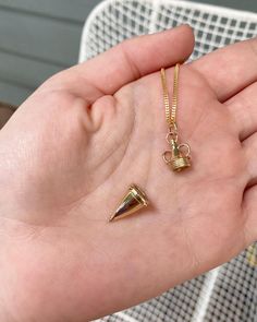 Urn top screws off to hold ashes, a love letter or whatever you hold close Gold Urn, Ashes Necklace, Saint Nick, Urn Pendant, Urn Jewelry, Urn Necklaces, A Love Letter, Keep Jewelry, Love Letter