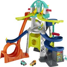 #toddler #fisherprice #playset #ad Trap Door, Activity Toys, Preschool Toys, Preschool Kids, Christmas 2020, Baby Toddler Toys, Toddler Preschool, Race Track, Fisher Price