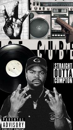 Ice Cube Wallpaper Aesthetic, Nwa 90s Wallpaper, Icecube 90s, Ice Cube Wallpaper, Gangsta Wallpaper, R B Wallpaper, Album Cover Wallpaper