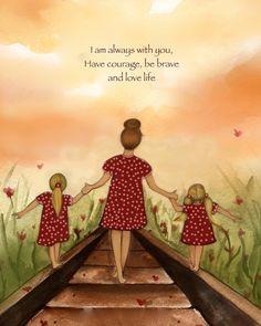 Daughters Day Quotes, Happy Daughters Day, Path Art, Love Artwork, Mom Life Quotes, Daughters Day, Sibling Gifts