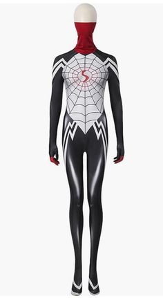 PRICES MAY VARY. Design: Cindy Moon Silk cosplay warrior battle jumpsuit catsuit women female Spider Woman SilkHalloween 3D printed lycra fabric bodysuit playsuit with scarf carnival outfits. Package Includes: Bodysuit + Scarf. Fabric: High quality Polyester soft and comfortable fabric. Occasions: Cindy Moon Silk bodysuit perfect for daily wear, theme parties, costume ball, family gatherings, Halloween, clothing parties, cosplay Role-playing photography etc. Size: Our size are standard US size, Cindy Moon Silk, Halloween Catsuit, Spider Women, Cindy Moon, Silk Bodysuit, Moon Halloween, Marvel Costumes, Bodysuit Outfit, Spiderman Cosplay