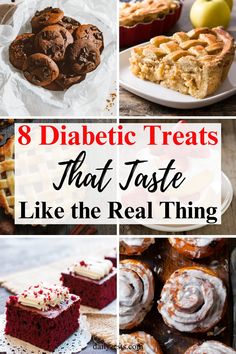 Stay on track with these 8 healthy diabetic desserts that are low-carb, sugar-free, and keto-approved! From fruit-filled delights to chocolate desserts made with Stevia or Splenda, you’ll never feel deprived again. Try them today! Sweets For Diabetics, Chocolate Desserts, Stevia, Sugar Free, Low Carb, Track, Baking, Fruit, Low Carb Recipes